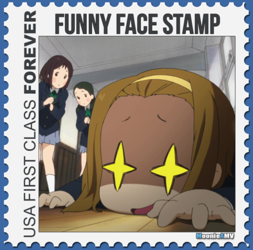 Anime: K-On!Facebook: Moonie’s Anime Funny Face Gallery