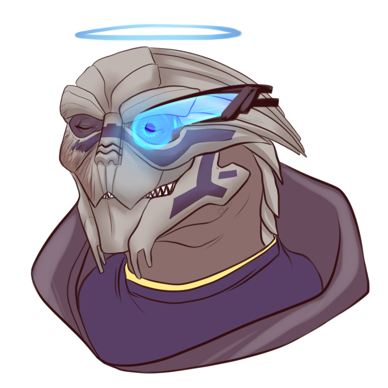 katzirra:  I mean… he is Archangel…. LOOK AT MY TURIAN BABY IT’S BEEN A LONG