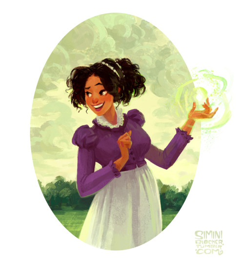 siminiblocker: Prunella, from Sorcerer to the Crown by Zen Cho. Out of frame- an exasperated Zachari