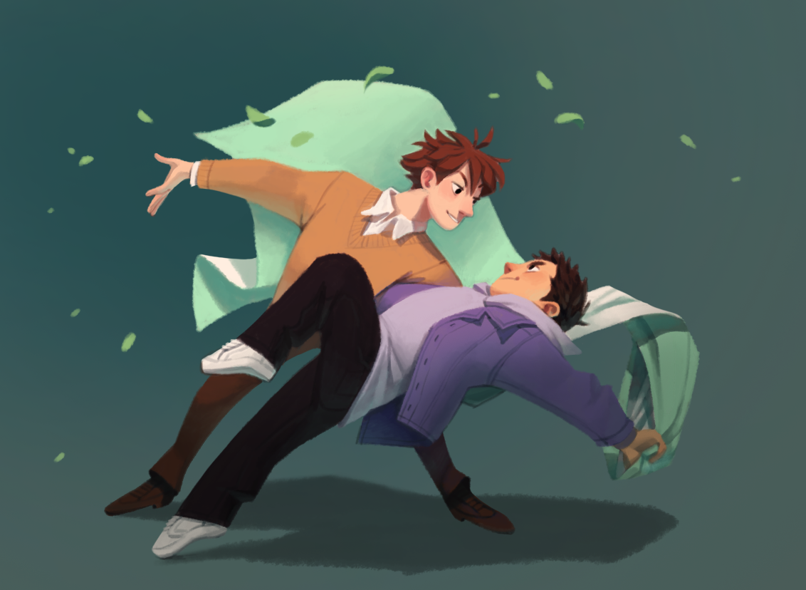 queenoftheantz: I was gonna draw date-y cutesy stuff but then my playlist derailed