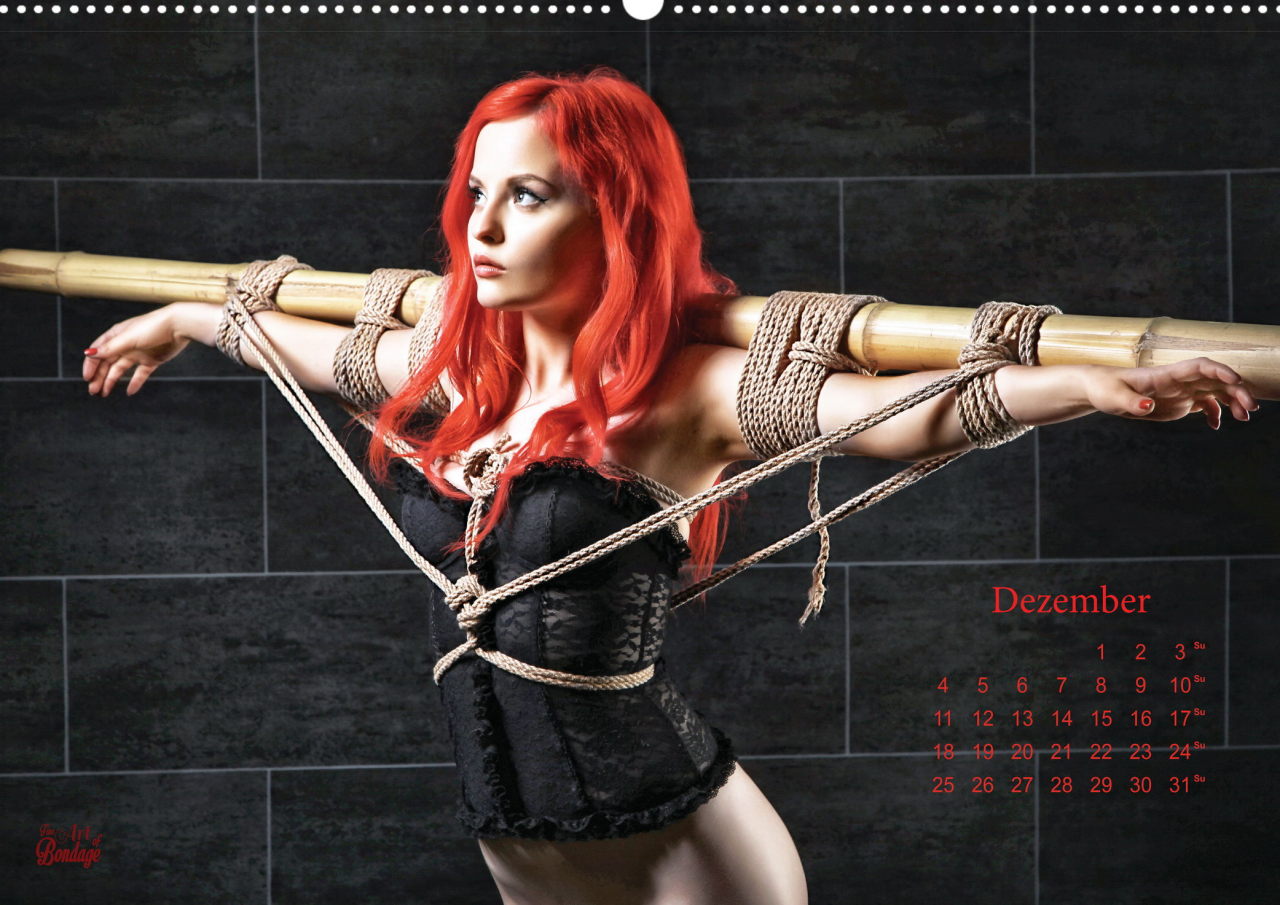 fineartofbondage:   Calendar 2017 - Beauty of Rope II - Fine Art of Bondage One of