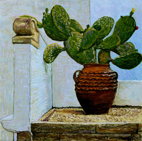 Thierry Hennequin (French/American www.thierryhennequinfineart.com/ )Cactus in Pot, 2001