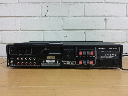 Rotel RX-850 AM/FM Stereo Receiver, 1984