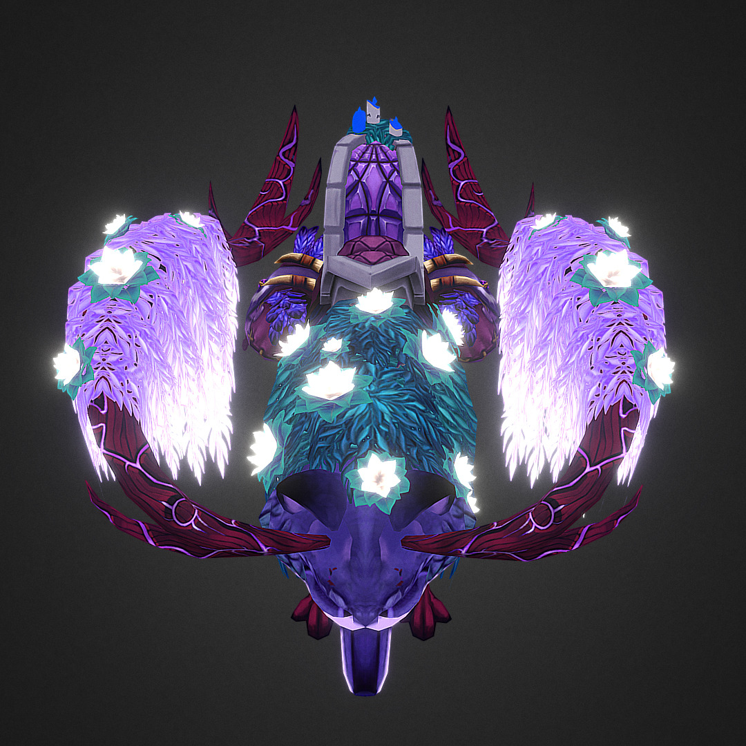 future-self-journey:  WoW Mount :  Last night’s work, still to do ! 