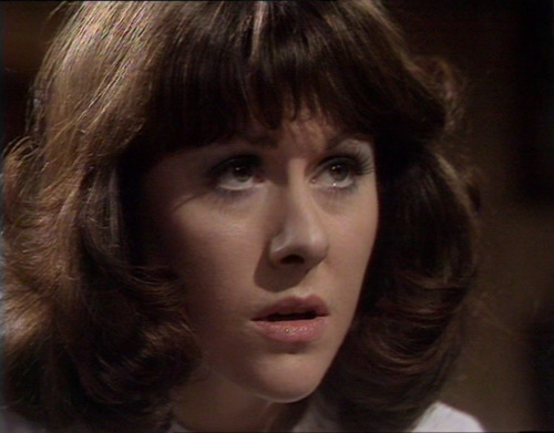 Elisabeth Sladen as Sarah Jane Smith in ‘Terror of the Zygons’ - pt 1