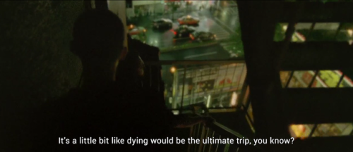 scenephile:Dying would be the ultimate trip.