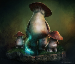 thecyberwolf:Dark Souls - Mushroom Parent