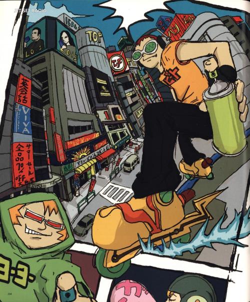 dosgamer000: Jet Set Radio / Edge Presents: The Art of Video Games (2007)