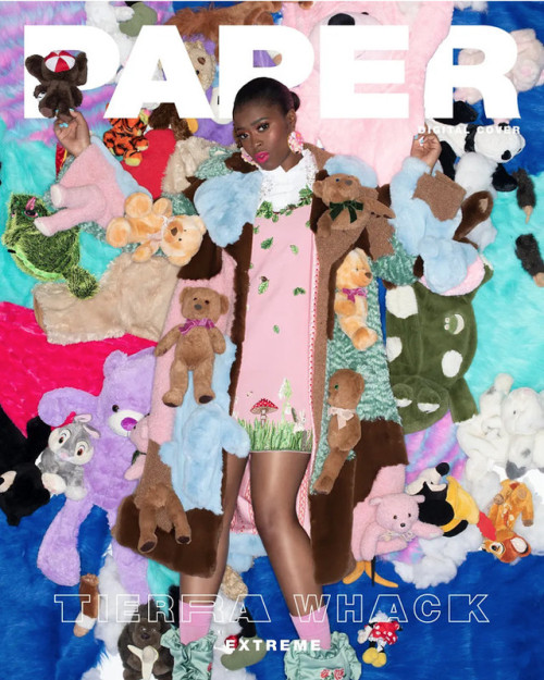 superselected:Tierra Whack Covers PAPER Magazine.  Images by Mason Poole.