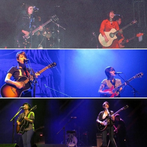 I have seen @teganandsara play on the 24th June three times. 2005, 2008 and 2010. I am very sad not 