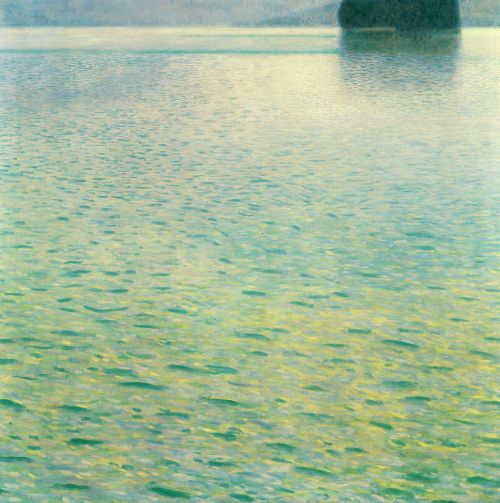 gustavklimt-art:  Island in the Attersee porn pictures