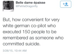 serialasshole:  chellzaintshit:isseymiyucky:  THIS IS EXACTLY WHAT I SAID. EXACTLY. HE IS A TERRORIST.  I was thinking the same thing  He was a cold blooded murderer, but he is not a terrorist. A terrorist uses violence for political aims. He did not.