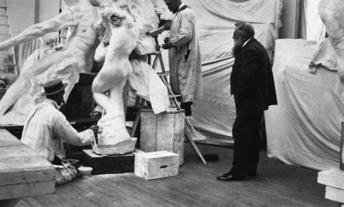 In the late nineteenth century, sculpture was in high demand and Rodin maintained a large workshop t