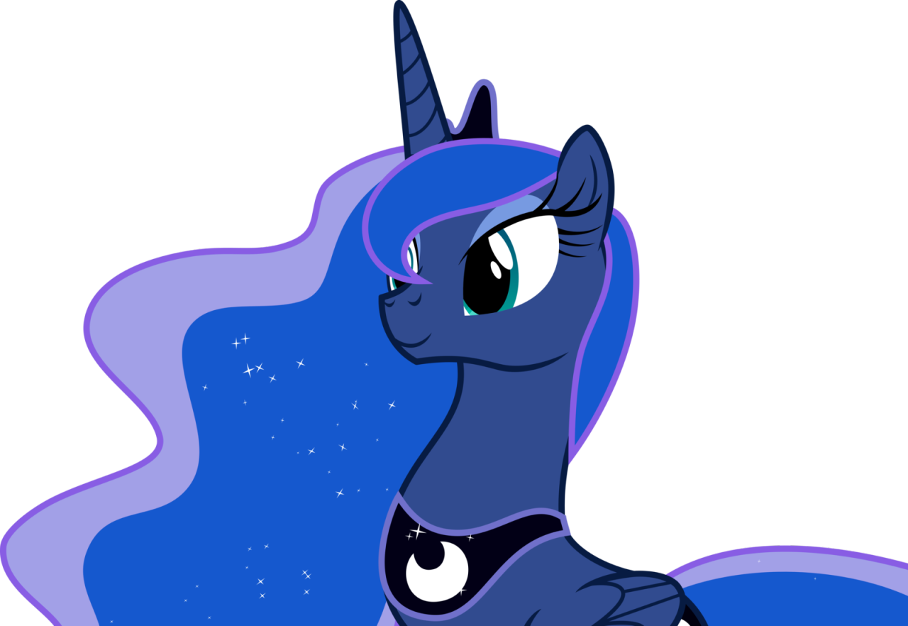 epicbroniestime:  Smilling Princess Luna by MacTavish1996 by ~MacTavish1996