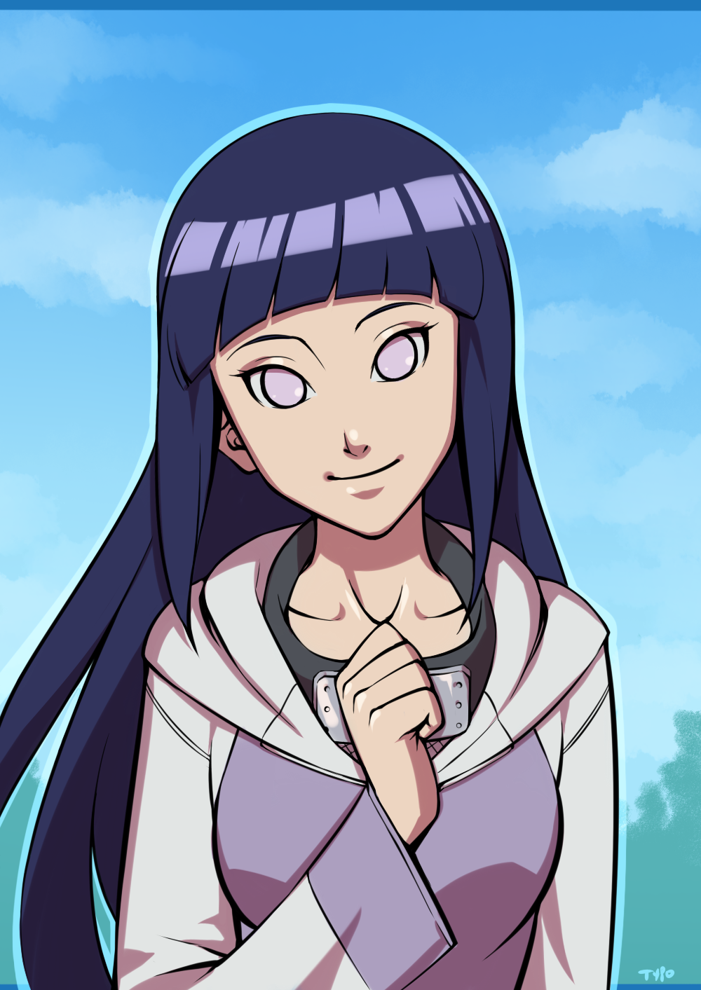 requiemdusk:  Did some portrait work recently! Owler’s Howler Hinata RedRaider’s