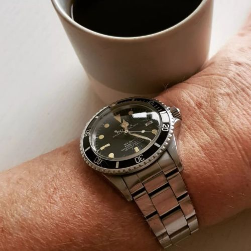 Why change anything. Coffee and just a old watch. Relaxing at home this day&hellip; Agree that new 
