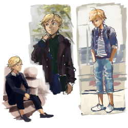 awabara:i don’t know about you guys but i need to see more of adrien’s fashionable side (photo reference used haha i know nothing about fashion)