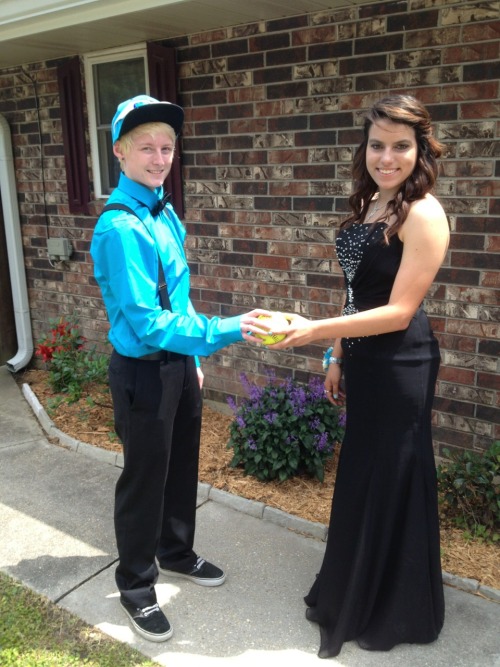 Softball life forever. Prom pictures