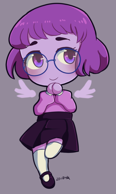 A little chibified angel for @toxicshroomswamp ~