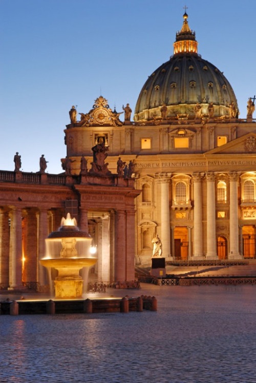 thepaintedbench: St. Peter’s Basilica, Rome