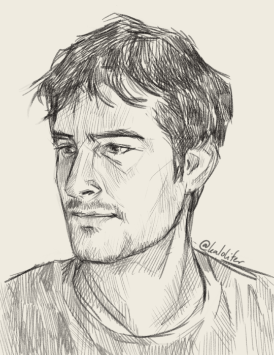 quick portrait of Pat the Bunny, iāve been listening to his music almost every day for the past couple of months