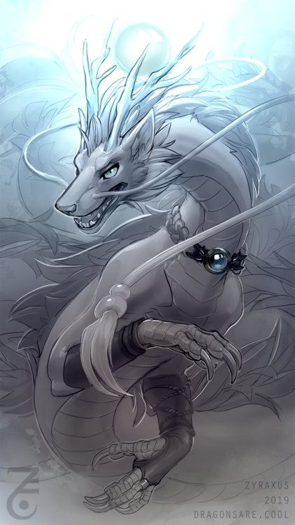 September Patreon reward for the awesome @Rawrzofluvz of the dragon form of their character Ai ✨ Tha