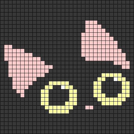 I Made This Crochet Pillow, The Pixel Art Doesn't Belong To Me So Credits Go To The Owner