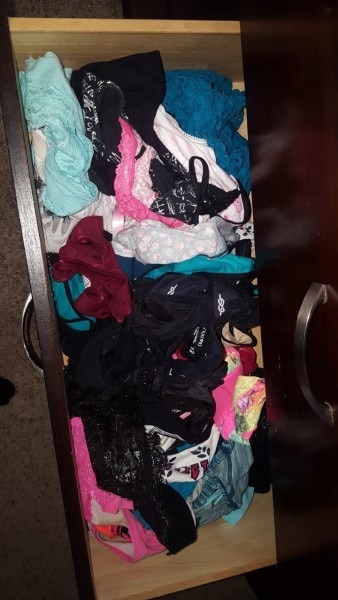 vs-pink-girls:  @brandwhorehotwife panty drawer