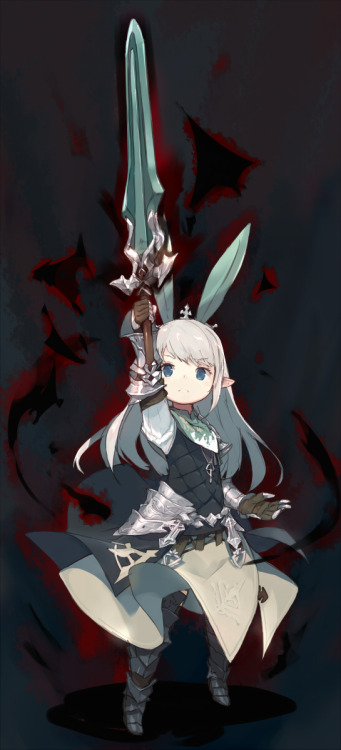 harapecoweb: 暗黒騎士ララフェル