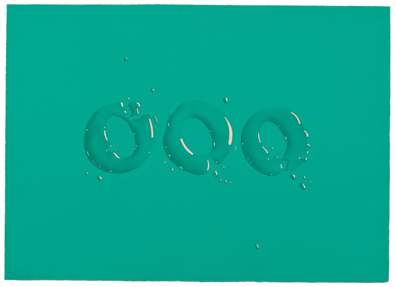 mentaltimetraveller:  Edward Ruscha, OOO, 1970