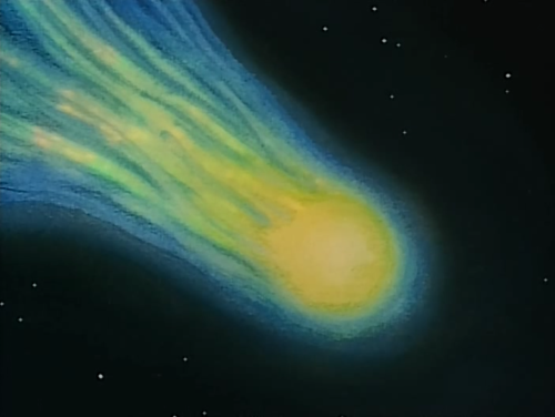 snufqueen:Comet in Moominland   (ムーミン谷の彗星, Mūmindani no Suisei)1992