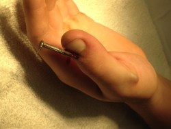 deformutilated:  Nail injury