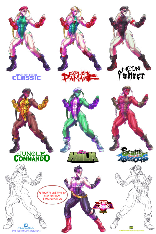 turtlechan:  i want to upload another darkstalker but…Here’s cammy ! “sounds like an ice cream xD” cammy whitemaybe later when i have a bit of time i will upload a decapre version wit shadaloo dolls,maybe…