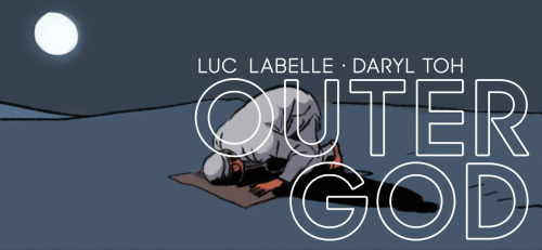 luclabellecomics:  Here’s some more pages from our book Outer God. It’s is a psychological horror comic book about the eldritch secrets discovered within a buried pyramid, and a marriage falling apart. And you can pre-order it HERE until April 29th.You