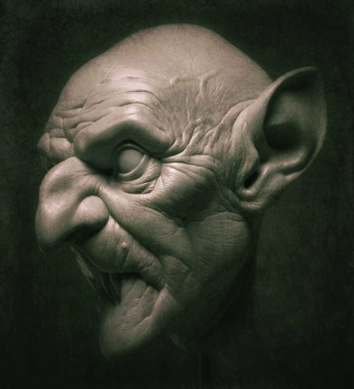 365daysofhorror:  Absolutely INSANE sculptures from Andy Bergholtz. He even has kits you can order to paint yourself. I really want one!! See more here. 