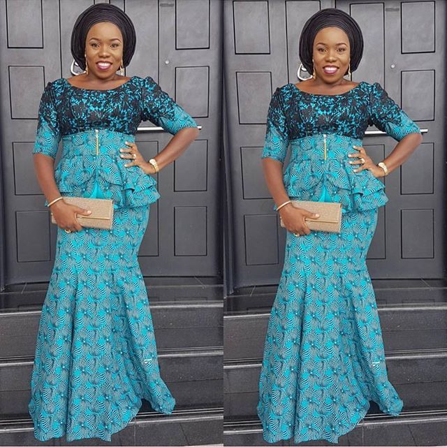 trendy ankara gowns 2018