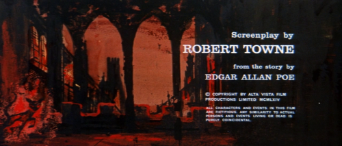 coupdetorchon:Tuesday October 21 - The Tomb of Ligeia (1964)First half of last night’s Corman-Price-