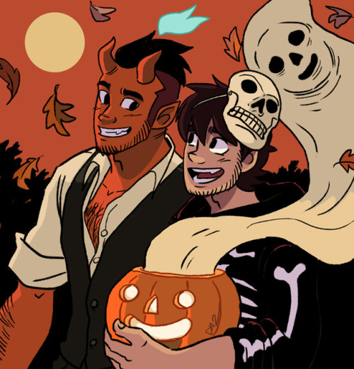 tobiasandguy: HAPPY HALLOWEEN~!!!Thank you to my old and new readers, for sticking around all this t