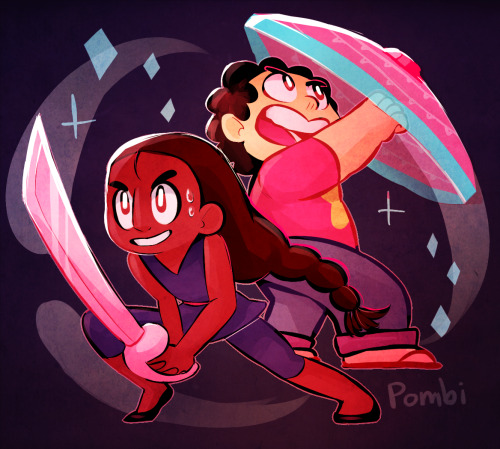 pombitart:If Connie is going to fight, we’re going to fight together!precious children ;–;;