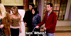 rachgeller:  1994-2004 → First and last lines for each character 