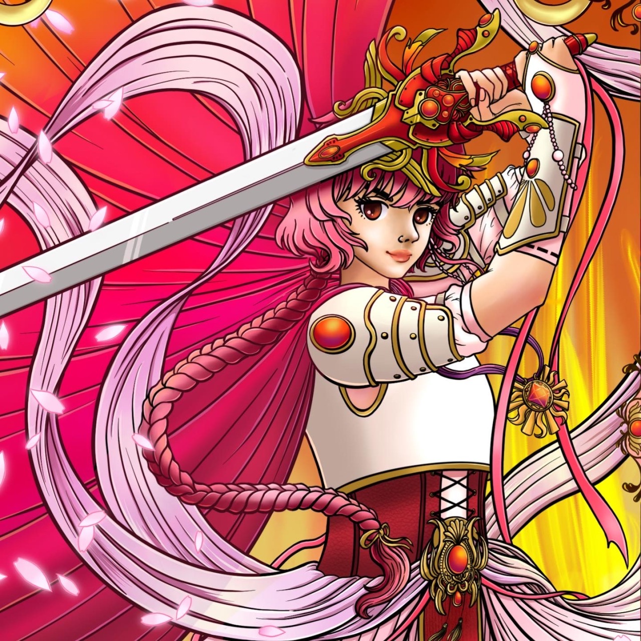 Magic Knight Rayearth - Hikaru Shidou - Magic Knight Rayearth - Posters and  Art Prints