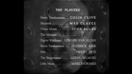 Frankenstein (1931)Dir. James WhaleRotten Tomatoes: 100%IMDb: An obsessed scientist assembles a livi
