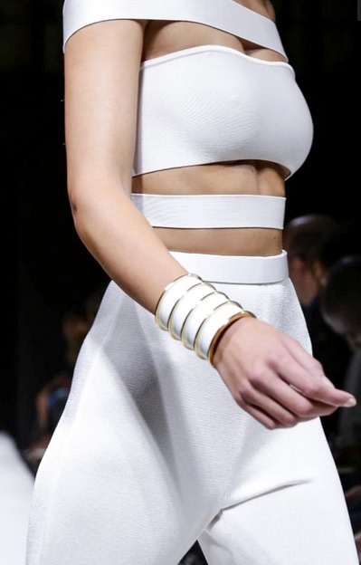 emerald-gaze:  Balmain S/S 2015  nicki&hellip; wear this like tomorrow. 