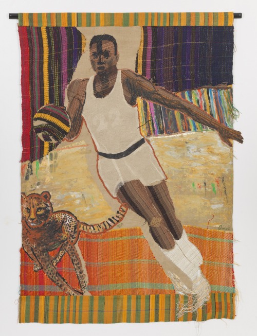 philamuseum: Emma Amos first began painting male athletes because she wanted to, in her words, “stea