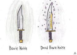 hellcatt:  I can’t say bowie knife without having david in front of it 