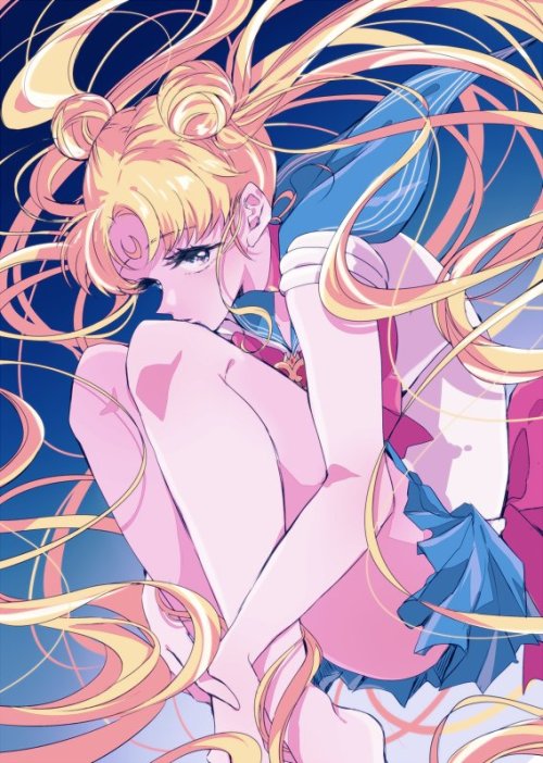 moonlightsdreaming: Sailor Moon // by よこ田