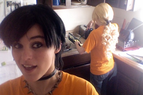 sauntering-vaguely-downwards: paperswordparty: breakfast and selfies from camp half blood I’m 