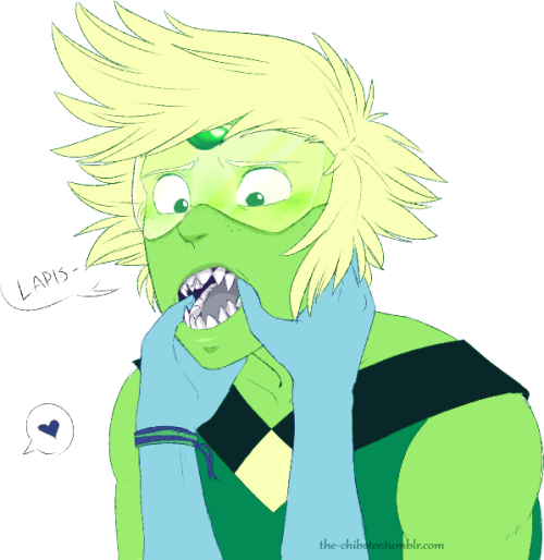 XXX the-chibster:  My headcanon for Peridot is photo