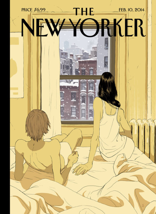 Cover Story: Tomer Hanuka’s Vision of New York in the Snow : The New Yorker