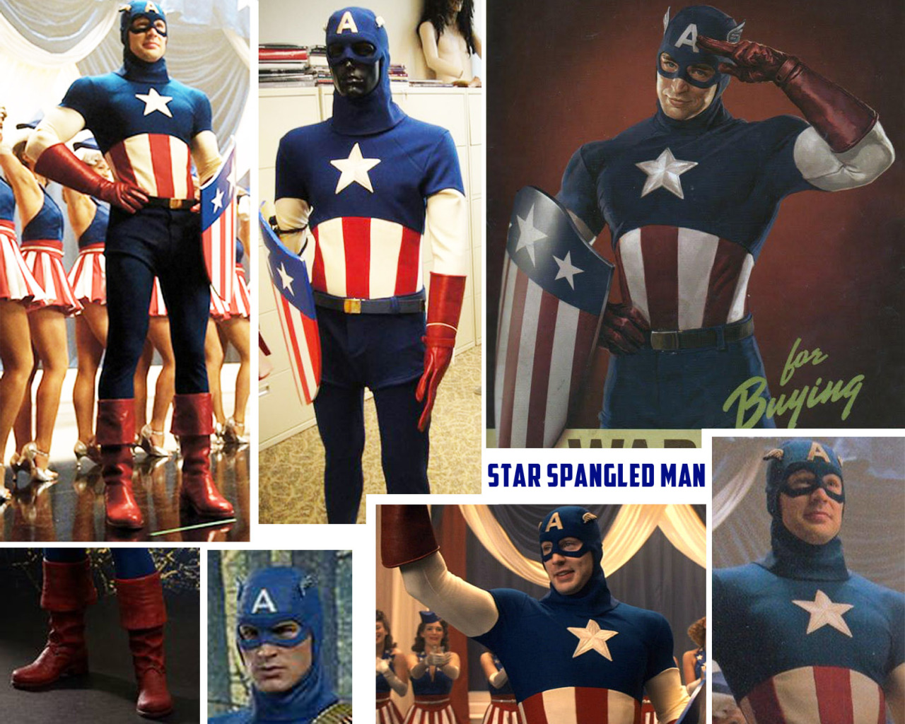 21st century first avenger captain america cosplay